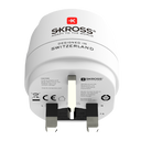 SKROSS - Matkavirtaadapteri Eurooppa UK ja muut maat Maadoitettu