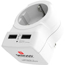SKROSS - Matkavirtalähde Eurooppa USA ja muut 2xUSB-A 12W Maadoitettu