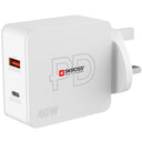 SKROSS - Monipower 2 Pro+ UK 1xUSB-C PD 1xUSB-A 48W