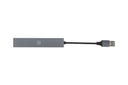 Tucano 4in1 USB-A Hub with 1x USB-A 3.0 ja 3x USB-A 2.0