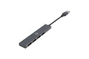 Tucano 4in1 USB-A Hub with 1x USB-A 3.0 ja 3x USB-A 2.0