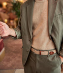 Saddler Marstrand tekstiilivyö - Beige