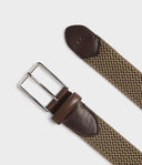 Saddler West Tekstilbælte - Beige