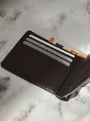Classic Bifold Brown Leather Braunes Leder