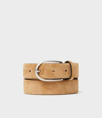 Saddler Fucino Læderbælte - Beige