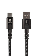 Xtorm Premium USB-A / USB-C Kaapeli 3m Musta