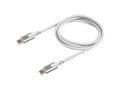 Xtorm Premium USB-C / USB-C PD 100W kaapeli 1m Valkoinen