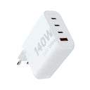 Xtorm 140W GaN2 Ultra Laturi 3xUSB-C/USB-A Valkoinen