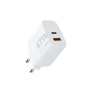 Xtorm 67W GaN2 Ultra Laturi USB-C PD/USB-A Valkoinen
