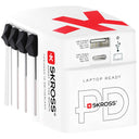 SKROSS - Maailmanmatkailuadapteri AC45PD USB-A+USB-C PD 45W Maadoittamaton