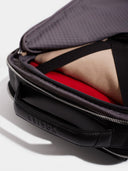 Inside Vantage Leather Backpack