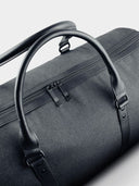 Legacy C36 Duffel Bag Black Nylon Weekender Zipper Details
