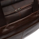 The Chesterfield Brand Ryan Laptop Bag - Dark Brown
