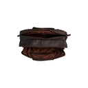 The Chesterfield Brand Ryan Laptop Bag - Dark Brown