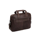 The Chesterfield Brand Calvi 15,6" Kannettavalaukku - Tummanruskea