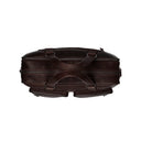 The Chesterfield Brand Misha 17" Laptop Bag - Dark Brown