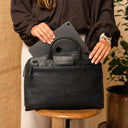 The Chesterfield Brand Tilbury 14" Laptop Bag - Musta