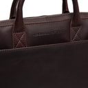 The Chesterfield Brand Tilbury 14" Laptop Bag - Dark Brown