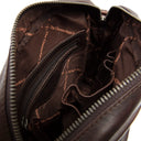 The Chesterfield Brand Kylpy Crossbody Bag - Tummanruskea