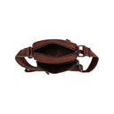 The Chesterfield Brand Bremen Crossbody Bag - Tummanruskea