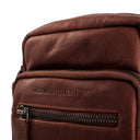 The Chesterfield Brand Bremen Crossbody Bag - Tummanruskea