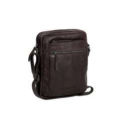 The Chesterfield Brand Dessau Crossbody Bag - Tummanruskea