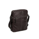 The Chesterfield Brand Dessau Crossbody Bag - Tummanruskea