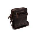 The Chesterfield Brand Arnhem Crossbody Bag - Dark Brown