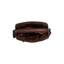 The Chesterfield Brand Arnhem Crossbody Bag - Dark Brown