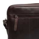 The Chesterfield Brand Arnhem Crossbody Bag - Dark Brown