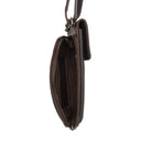 The Chesterfield Brand Langley Puhelinkotelo - Dark Brown