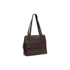 The Chesterfield Brand Belgrado Olkalaukku - Dark Brown