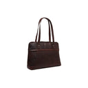The Chesterfield Brand Branson Olkalaukku - Dark Brown