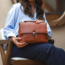 The Chesterfield Brand Renata Olkalaukku - Konjakki