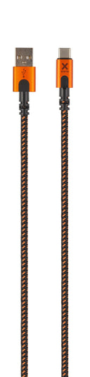 Xtorm Xtreme USB-A / USB-C kaapeli 1.5m Musta
