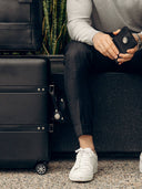 P55 with Charm AirTag Passport holder AirTag