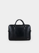 Legacy F25 Business Briefase Black Leather Front