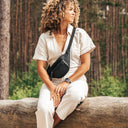 The Chesterfield Brand Jack Waist Bag - Musta
