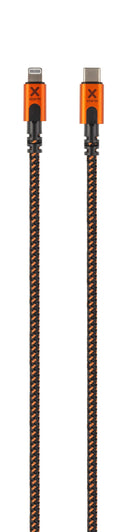 Xtorm Xtreme USB-C / Lightning kaapeli MFI 1.5m Musta