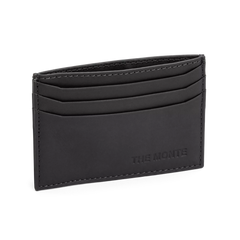 Monte Card Holder - Musta