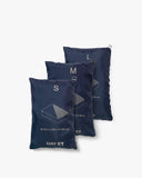 DAY ET Pakkauskuutio 3-pack - Merensininen