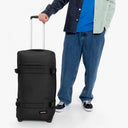 Eastpak Transit'r Keskikokoinen Travel Bag 2-Wheel - Musta