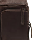 The Chesterfield Brand Riga Crossbody Bag - Tummanruskea